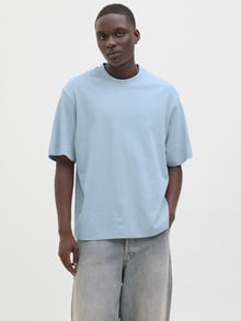 Jack & Jones 2-pack Effen O-hals T-shirts -Stormy Weather - 12272666