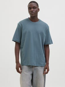 Jack & Jones 2-pack Effen O-hals T-shirts -Stormy Weather - 12272666