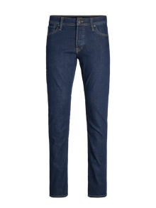 Jack & Jones JJIMIKE JJORIGINAL SQ 430 Komfortowe dopasowane dzinsy -Blue Denim - 12272677