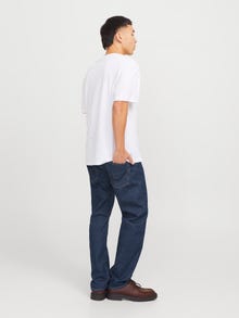 Jack & Jones JJIMIKE JJORIGINAL SQ 430 Komfortowe dopasowane dzinsy -Blue Denim - 12272677
