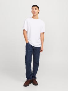 Jack & Jones JJIMIKE JJORIGINAL SQ 430 Komfortowe dopasowane dzinsy -Blue Denim - 12272677