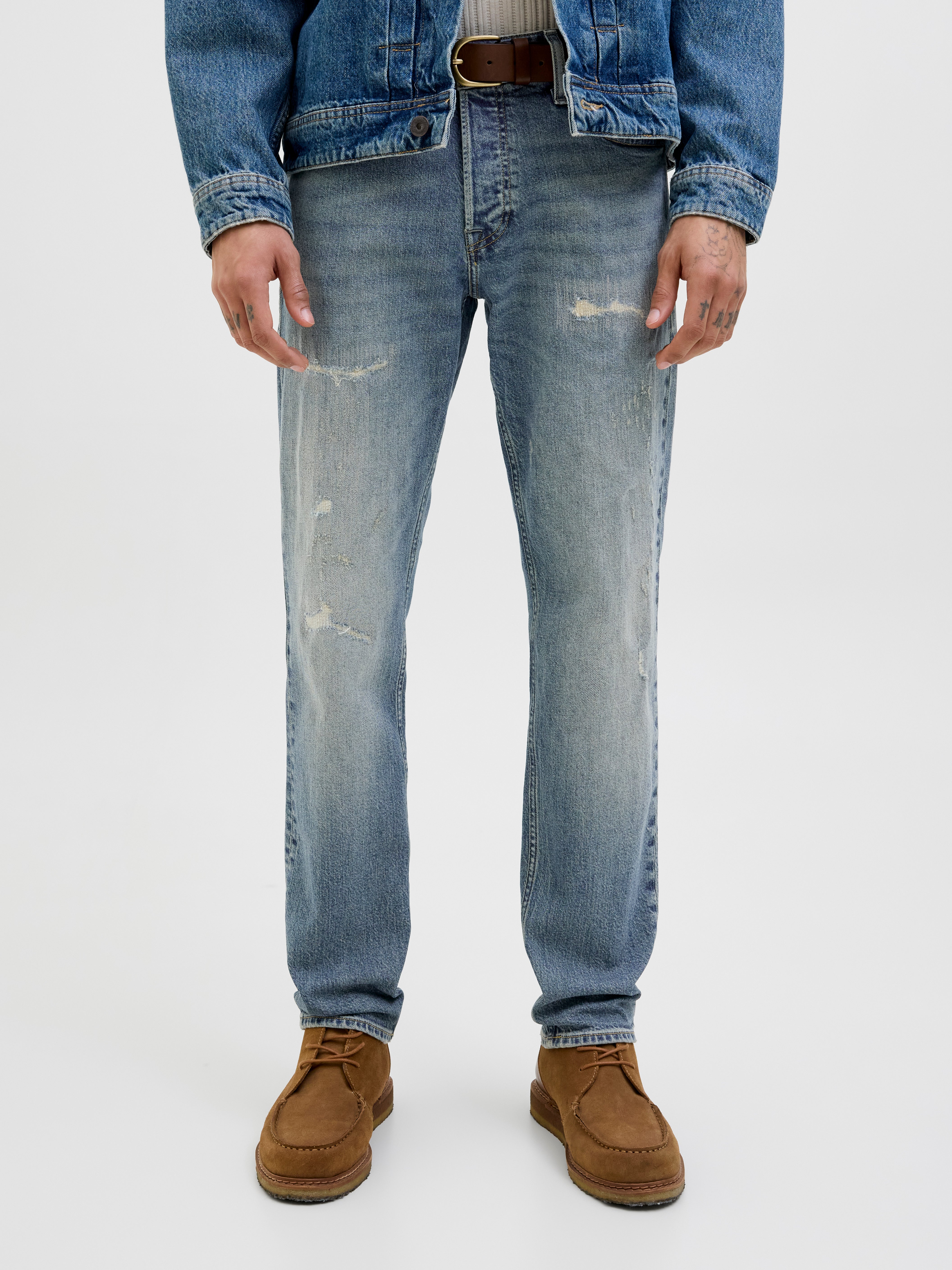 Jjimike Jjoriginal Cb 529 Tapered Fit Jeans