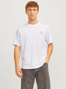 Jack & Jones Bedrukt T-shirts -Bright White - 12272692