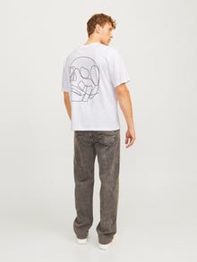 Jack & Jones Bedrukt T-shirts -Bright White - 12272692