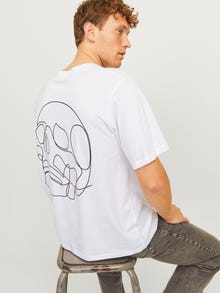 Jack & Jones Bedrukt T-shirts -Bright White - 12272692