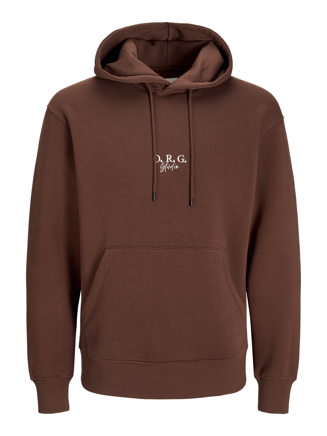 Logo Hoodie | Medium Brown | Jack & Jones®