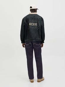 Jack & Jones JJIEDDIE JJARCHIVE SELVEDGE CJ 598 Loose-fit jeans -Blue Denim - 12272712