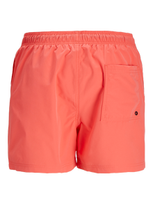 Jack & Jones Klasikinis kirpimas Maudymosi šortai -Hot Coral - 12272776