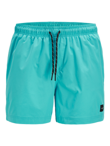 Jack & Jones Klasikinis kirpimas Maudymosi šortai -Scuba Blue - 12272776