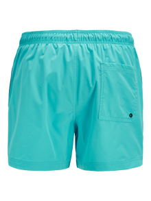 Jack & Jones Klasikinis kirpimas Maudymosi šortai -Scuba Blue - 12272776