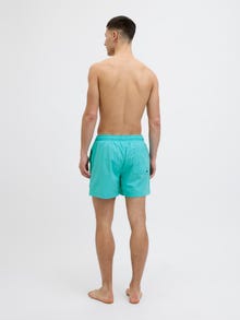 Jack & Jones Klasikinis kirpimas Maudymosi šortai -Scuba Blue - 12272776