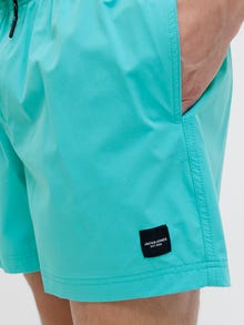 Jack & Jones Klasikinis kirpimas Maudymosi šortai -Scuba Blue - 12272776