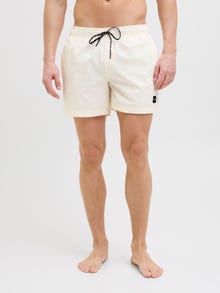 Jack & Jones Klasikinis kirpimas Maudymosi šortai -Buttercream - 12272776