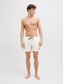 Jack & Jones Klasikinis kirpimas Maudymosi šortai -Buttercream - 12272776