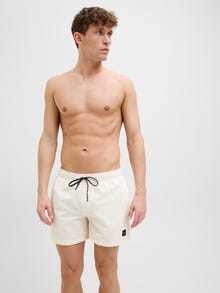 Jack & Jones Klasikinis kirpimas Maudymosi šortai -Buttercream - 12272776