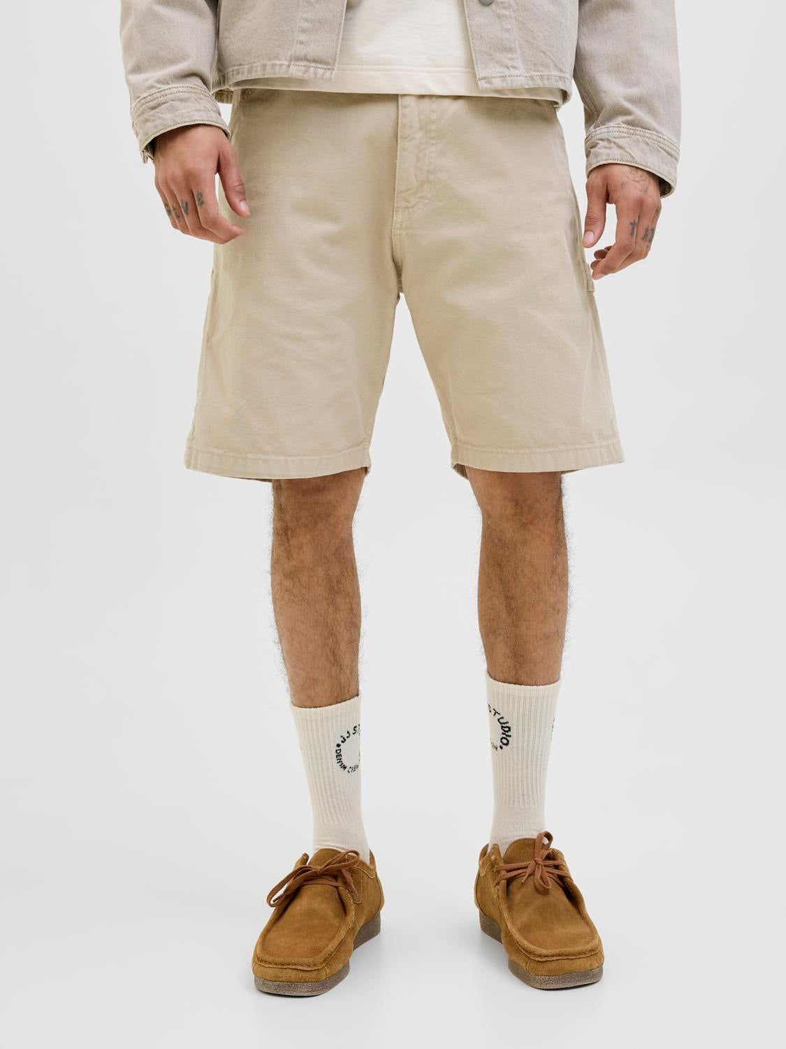 Loose Fit Cargo Shorts