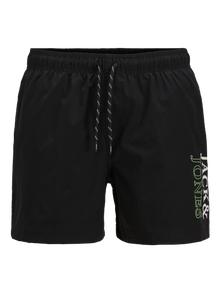 Jack & Jones Klasikinis kirpimas Maudymosi šortai -Black - 12272799