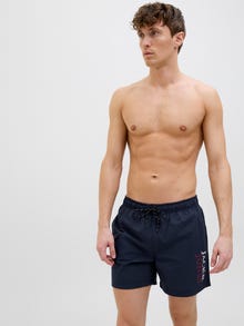 Jack & Jones Klasikinis kirpimas Maudymosi šortai -Navy Blazer - 12272799