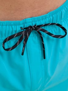Jack & Jones Klasikinis kirpimas Maudymosi šortai -Scuba Blue - 12272799