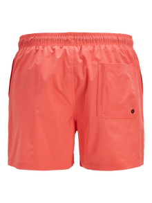 Jack & Jones Regular Fit Badeshorts -Hot Coral - 12272799