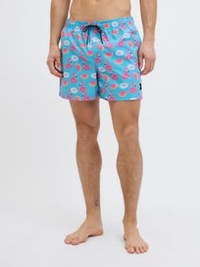Jack & Jones Regular Fit Zwemshorts -Scuba Blue - 12272809