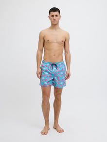 Jack & Jones Pantaloncini da mare Regular Fit -Scuba Blue - 12272809