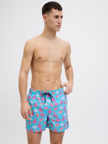 Jack & Jones Pantaloncini da mare Regular Fit -Scuba Blue - 12272809