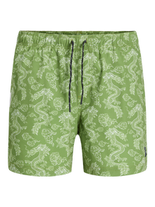 Jack & Jones Klasikinis kirpimas Maudymosi šortai -Woodbine - 12272809
