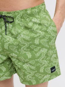 Jack & Jones Klasikinis kirpimas Maudymosi šortai -Woodbine - 12272809