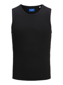 Jack & Jones Ensfarvet Tanktop -Black - 12272814
