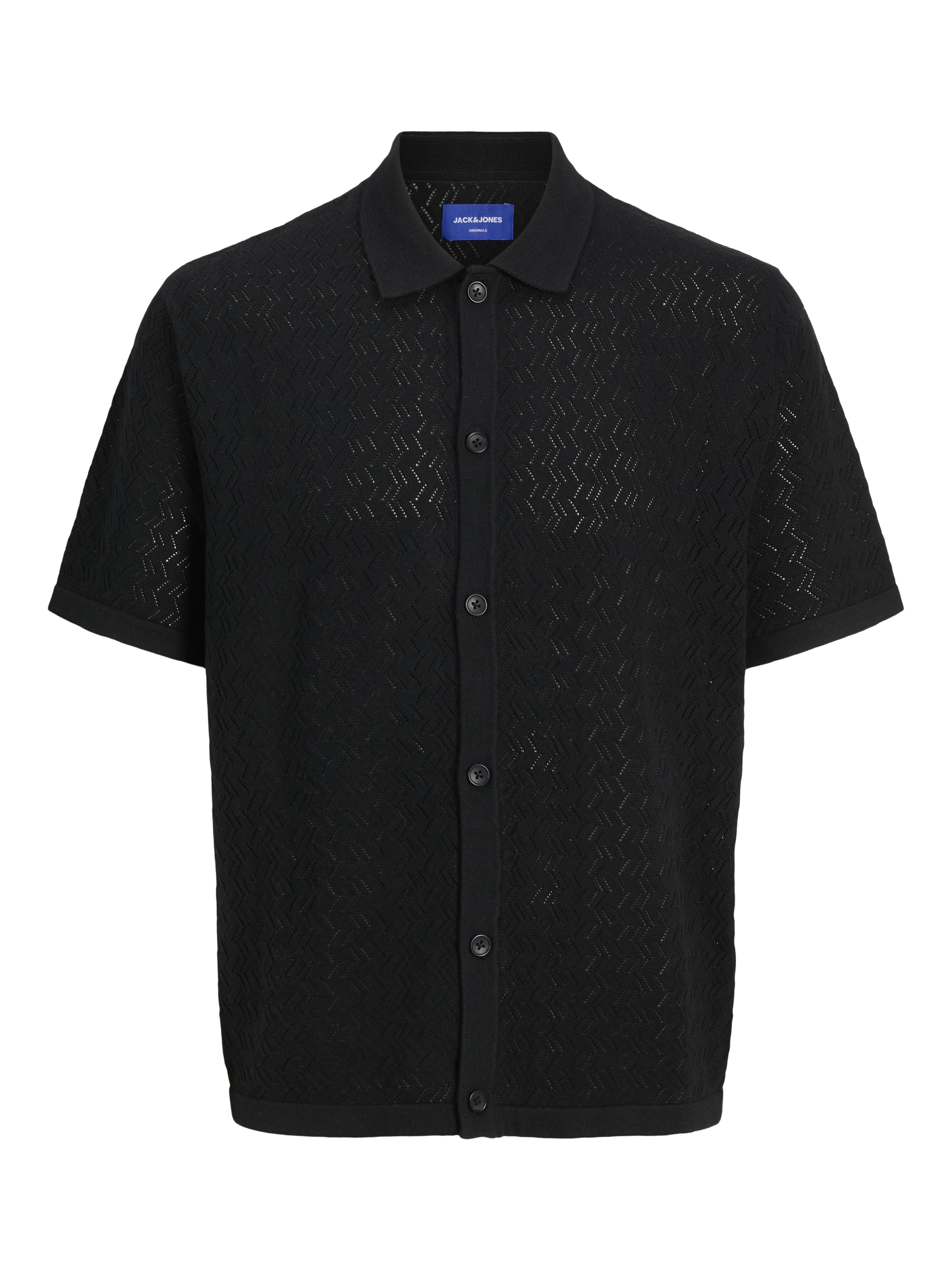 Thumbnail - Strukturiert Gestricktes Polo