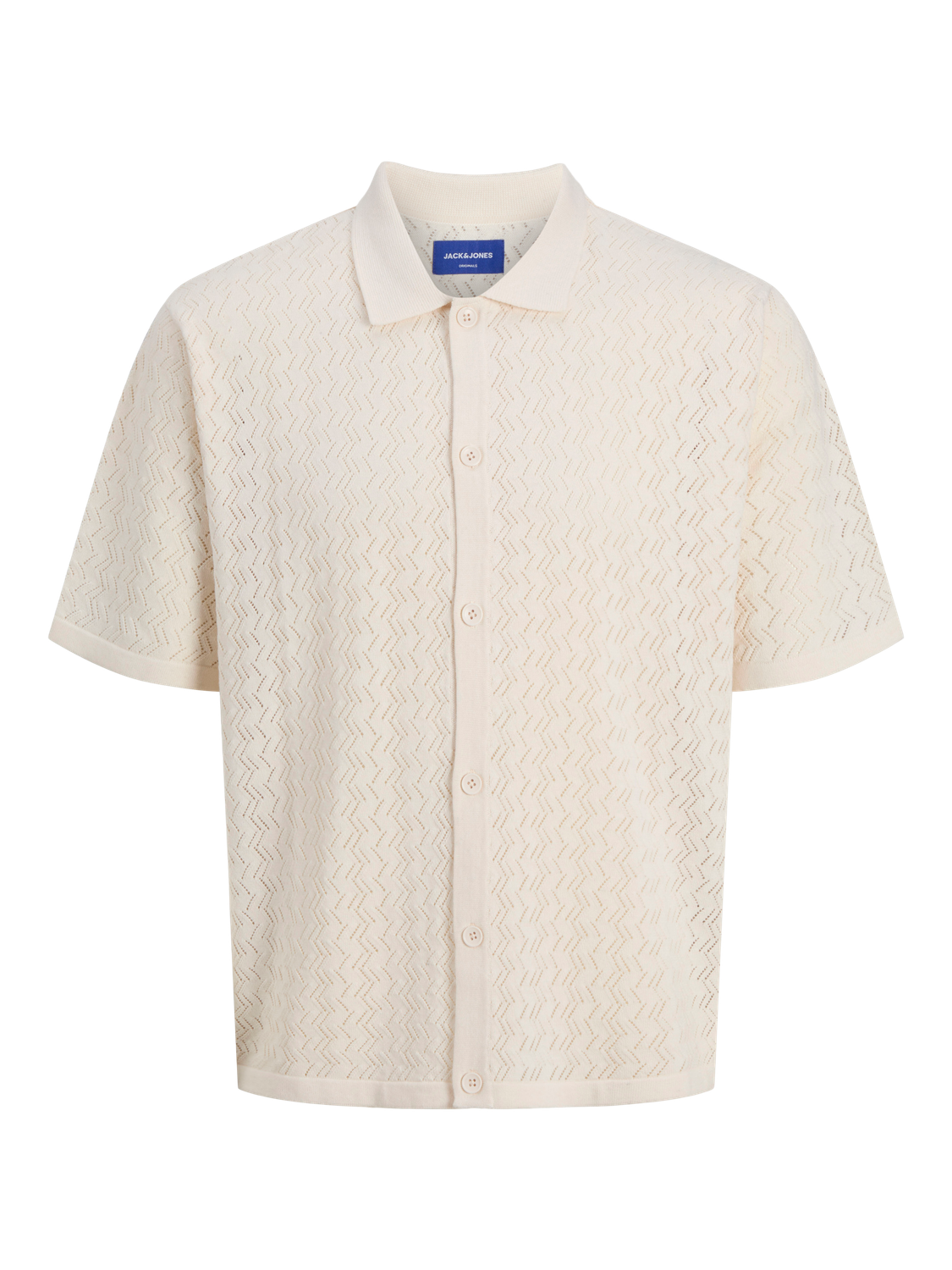 Thumbnail - Strukturiert Gestricktes Polo