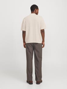 Jack & Jones Struktureret Polo -Sea Salt - 12272863