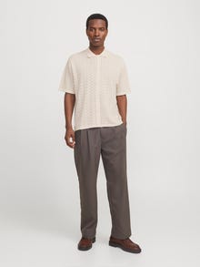 Jack & Jones Struktureret Polo -Sea Salt - 12272863