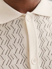 Jack & Jones Struktureret Polo -Sea Salt - 12272863