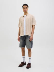 Jack & Jones Struktūrinis raštas Polo -Safari - 12272863