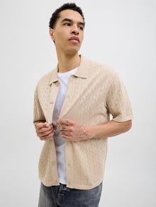 Jack & Jones Struktūrinis raštas Polo -Safari - 12272863