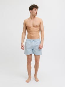 Jack & Jones Klasikinis kirpimas Maudymosi šortai -Cashmere Blue - 12272879