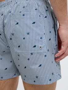 Jack & Jones Klasikinis kirpimas Maudymosi šortai -Cashmere Blue - 12272933