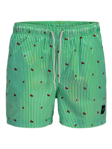 Jack & Jones Klasikinis kirpimas Maudymosi šortai -Summer Green - 12272933