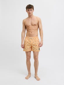 Jack & Jones Klasikinis kirpimas Maudymosi šortai -Iceland Poppy - 12272933