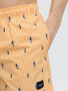 Jack & Jones Klasikinis kirpimas Maudymosi šortai -Iceland Poppy - 12272933