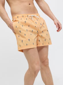 Jack & Jones Klasikinis kirpimas Maudymosi šortai -Iceland Poppy - 12272933