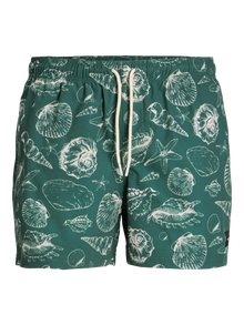 Jack & Jones Regular Fit Badeshorts -Mallard/Green - 12272943