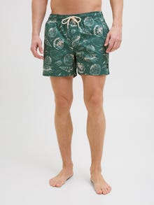 Jack & Jones Regular Fit Badeshorts -Mallard/Green - 12272943