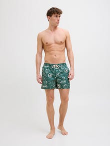 Jack & Jones Regular Fit Badeshorts -Mallard/Green - 12272943