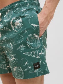 Jack & Jones Regular Fit Badeshorts -Mallard/Green - 12272943