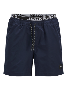 Jack & Jones Klasikinis kirpimas Maudymosi šortai -Navy Blazer - 12272949