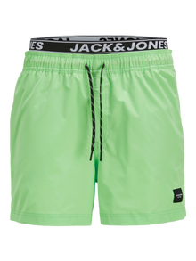 Jack & Jones Klasikinis kirpimas Maudymosi šortai -Summer Green - 12272949