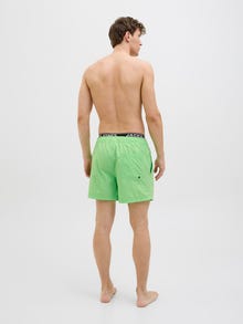 Jack & Jones Klasikinis kirpimas Maudymosi šortai -Summer Green - 12272949